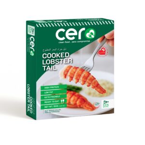 Cooked Lobster Tail ذيل جراد البحر المطبوخ