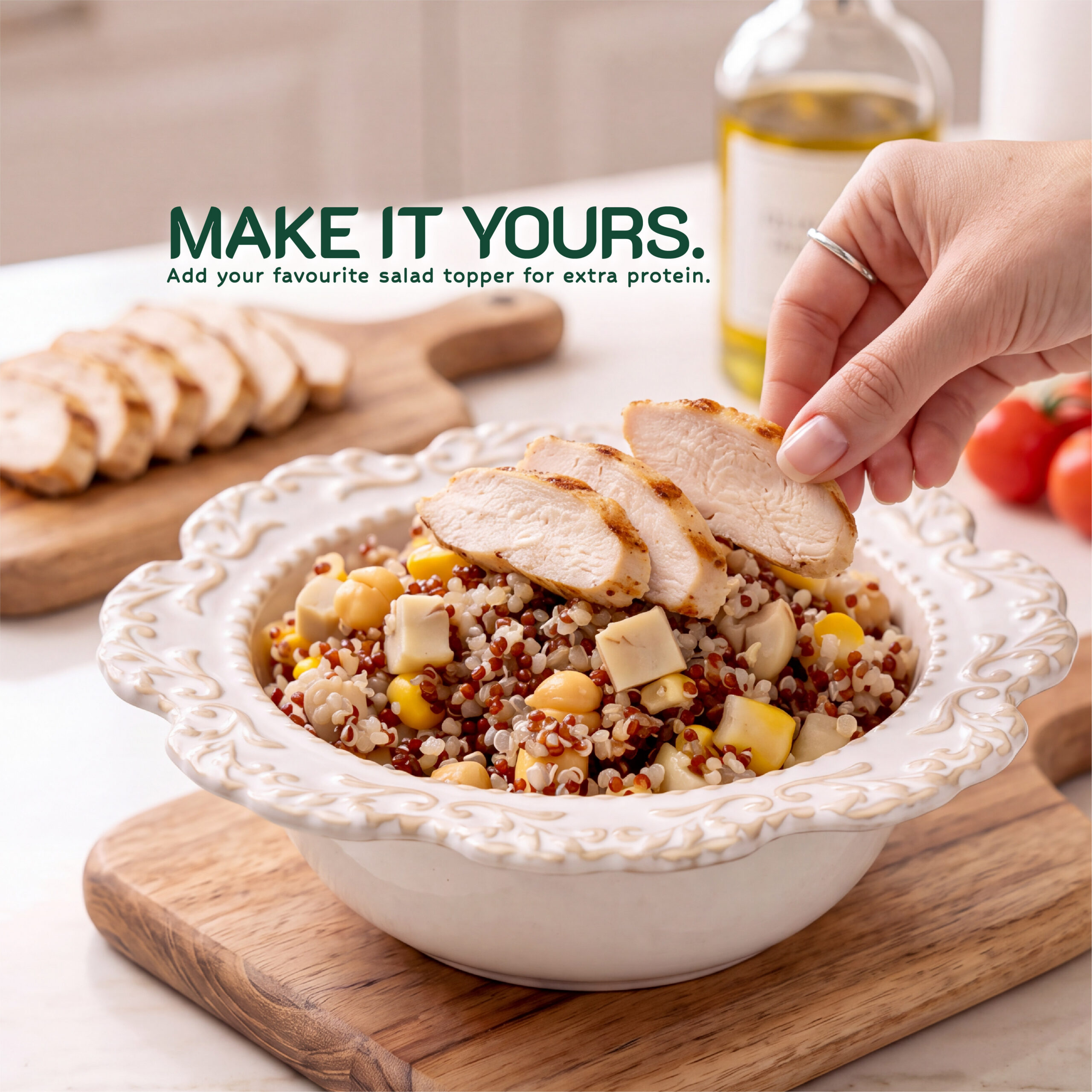 Quinoa Salad. سلطة الكينوا - Image 7