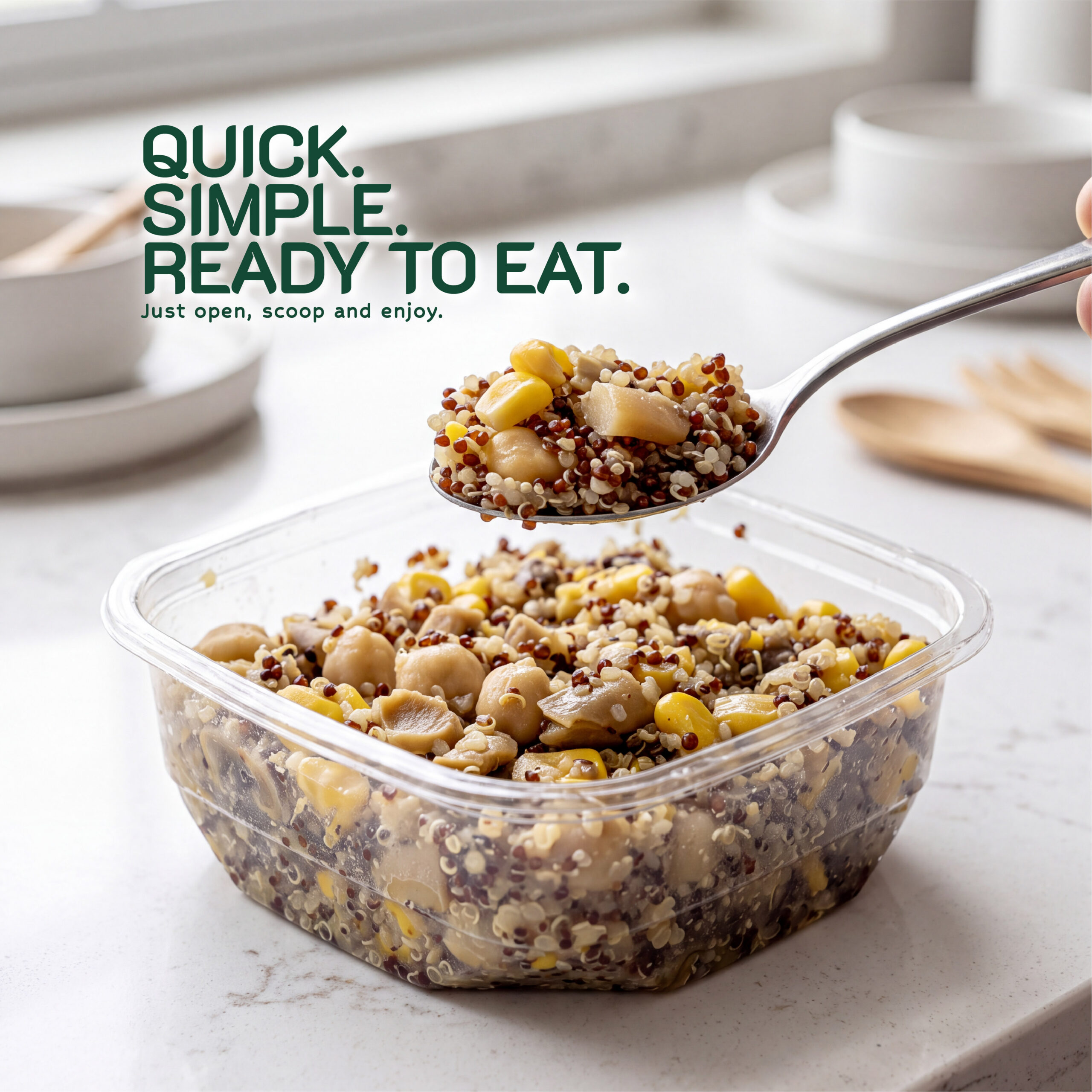 Quinoa Salad. سلطة الكينوا - Image 8