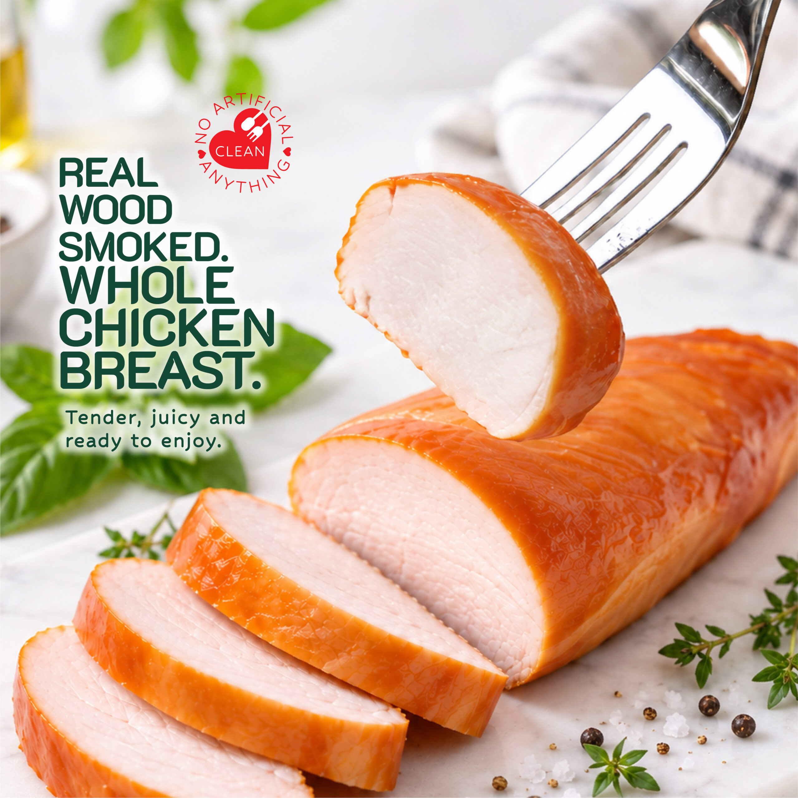 Smoked Tender Juicy Chicken Breast. صدر دجاج مدخن طري وعصاري - Image 3