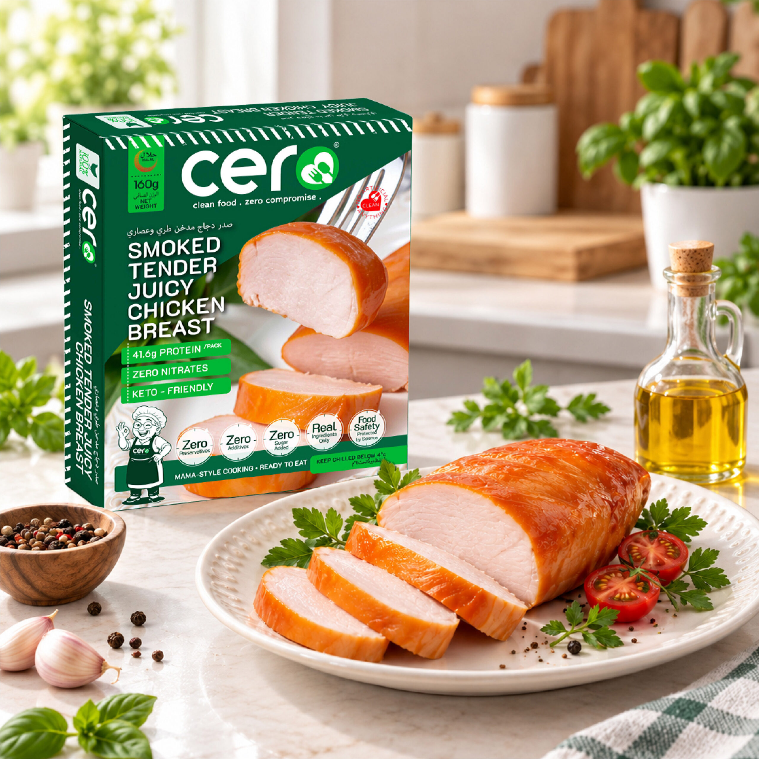 Smoked Tender Juicy Chicken Breast. صدر دجاج مدخن طري وعصاري - Image 2