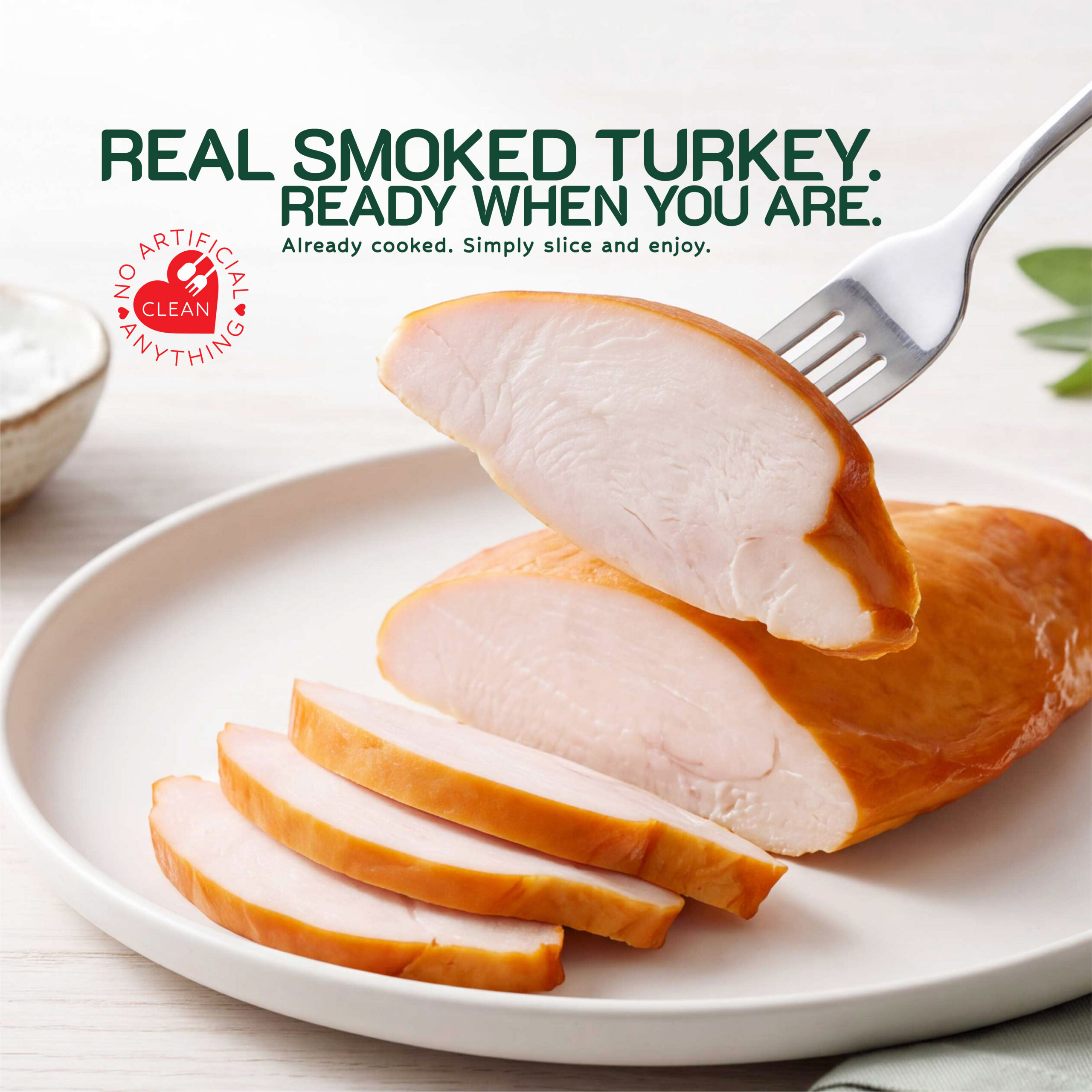 Smoked Tender Juicy Turkey Breast. صدر ديك رومي مدخن طري وعصاري - Image 3